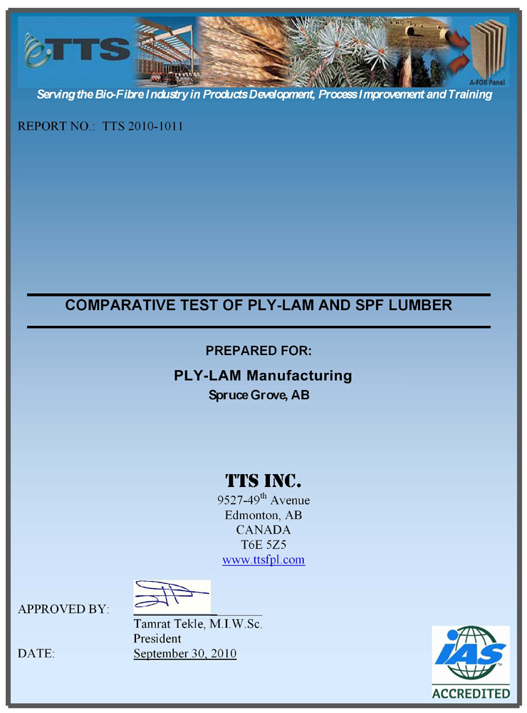 Report Title Page